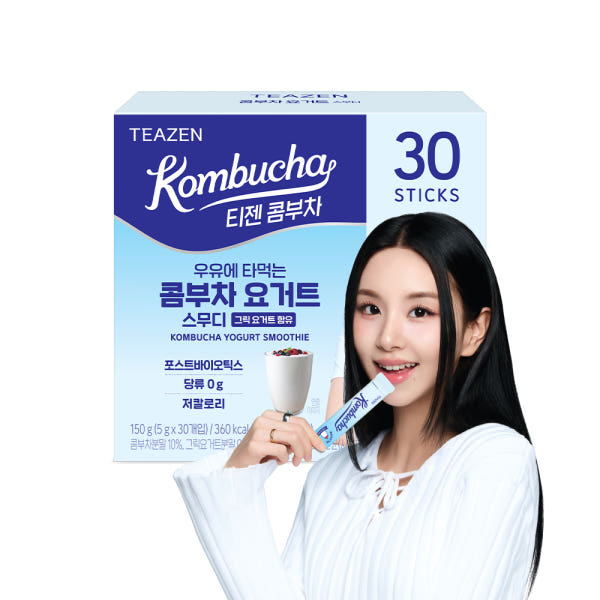 TEAZEN Kombucha Yogur Tea Bags Smoo Tea Bags hie 30Sticks