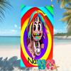 Customizable Personalized Beach Towels 6ix9ine TattleTales Themed designs.Suitable for the Beach, Yoga, Sports;ideal As Beach Accessories