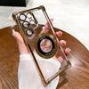Luxury Magsafe Magnetic Clear Case for Samsung Galaxy S24 S23 S22 S21 Ultra Plus FE A34 A54 A15 A25 A35 A55 A53 Plating Cover