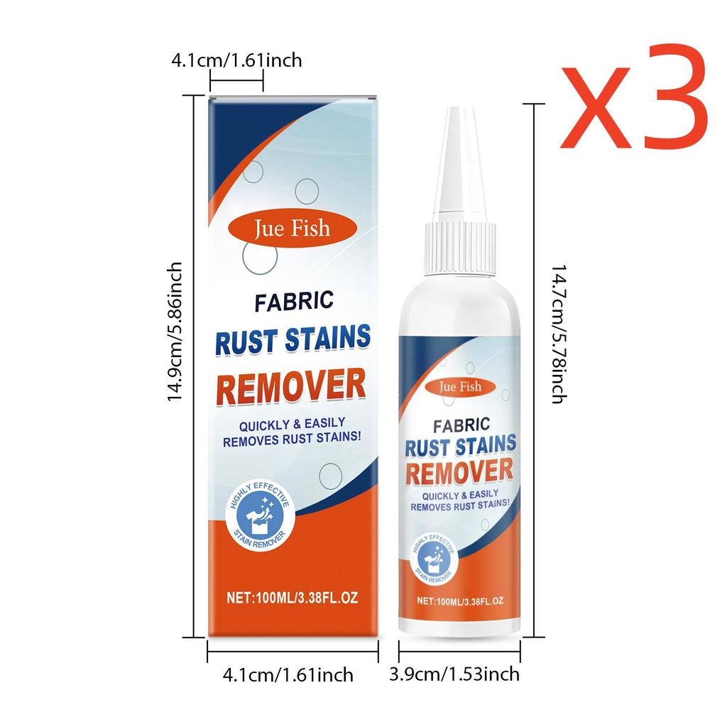 Stoff Rostentferner Reinigung Hartnäckiger Fleck Schmutz Rostfleck Nicht reizend Sicher Langanhaltender Duft Tuch Stoff Rostentferner