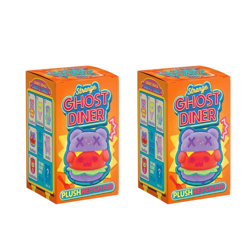 Finding Unicorn ShinWoo Ghost Diner Serie Plüsch Blind Box Anime Actionfigur Überraschungstüte Ornament Figuren Puppen Modell Geschenk