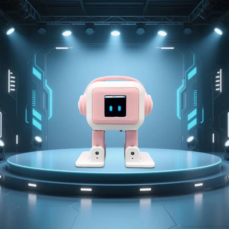 Rux AI Desktop Robot | Voice Dialogue Remote Monitoring Artificial Intelligence Child Companions Camera Intelligent AI Robot