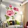 Romantic Rose Flower Love 3d Wall Sticker Home Decor Living Room Bedroom Kitchen Flower Shop Decals Mother's Day Gift Home Decor
