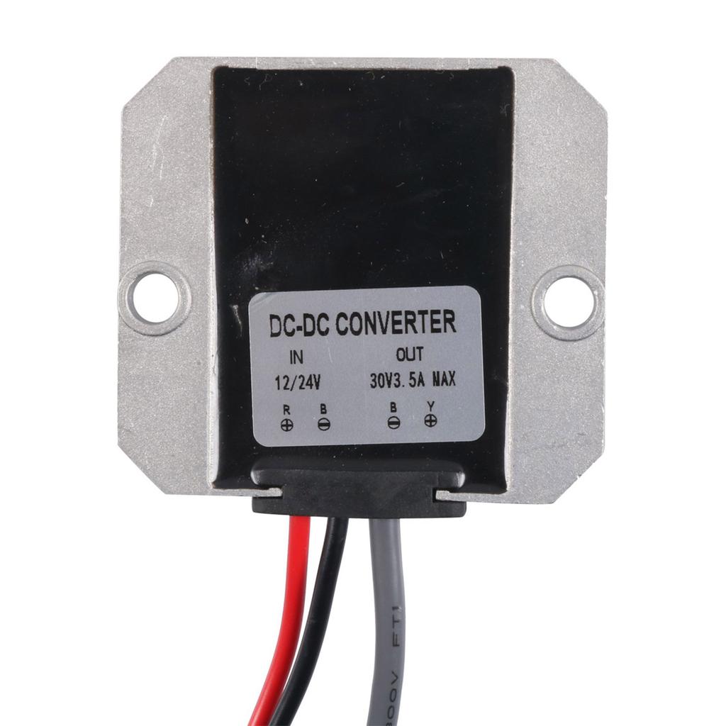 High Efficiency 12V To 30V Step Up Power Supply Adapter Suitable For Truck Marine Motorhome Boat Use Overload Protection