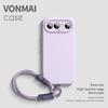 Fox Fruit Is Suitable for Vivos50promini Mobile Phone Case, New Liquid Silicone S30 Back Messenger Lanyard S20pr