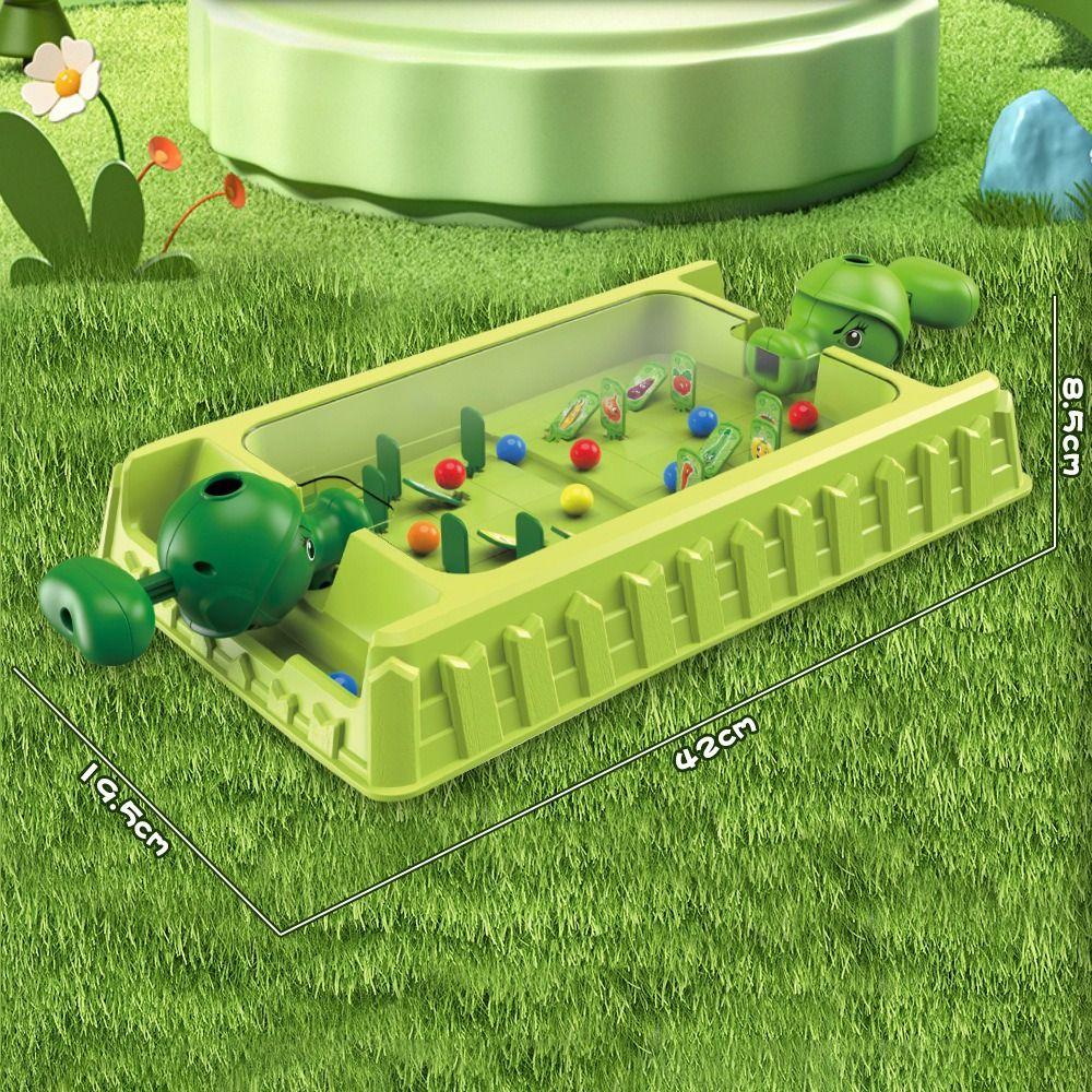 Table Top Design Double Pinball Machine 20/40/60pcs Beads Battle Game Children's Toy