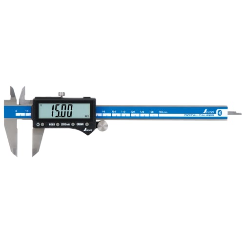 Shinwa Sokutei Digital Caliper, Capital Letter 2, 150mm, with Data Transfer Function, 19810