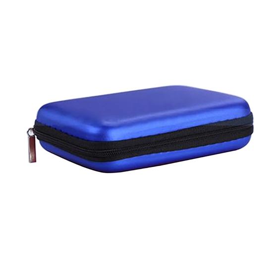 Protective Case Mini Storage Cover Zipper Bag 2.5 Inch USB External Hard Disk Drive Case Bag for Home