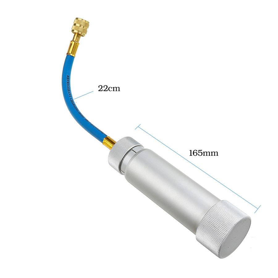 R134A 2oz A/C Oil Injector Hand Turn Pump Injection Tool for Car Home A/C System