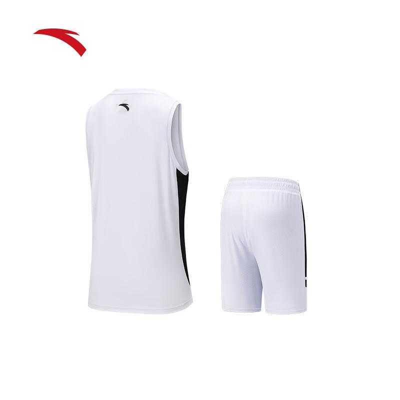 Anta Men s Quick-Dry Basketball Training Vest & Shorts Set XL