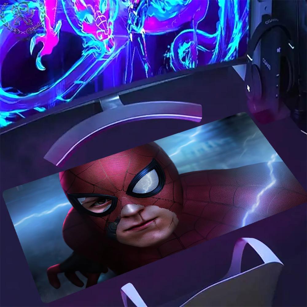 1Pc Spiderman Mouse Pad 2Mm Thick Rubber Base Nonslip Desk Mat Perfect Room Ideal Gift Computer Keyboard Lovers