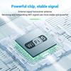 Dual Band 1300Mbps USB Adapter WiFi5 2.4G/5G 4 External Antenna Drive Free USB3.0 Wireless Receiver for Laptops/Desktops