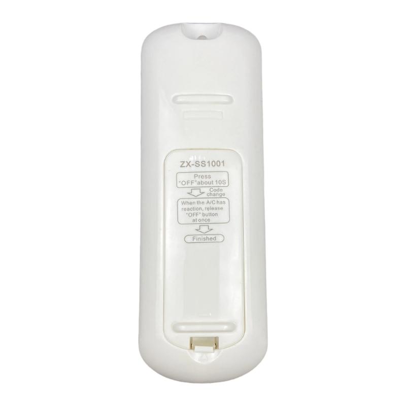 Ergonomic Air Conditioner Remote Controller For SS1001 Durability ABS Construction Long Ranges