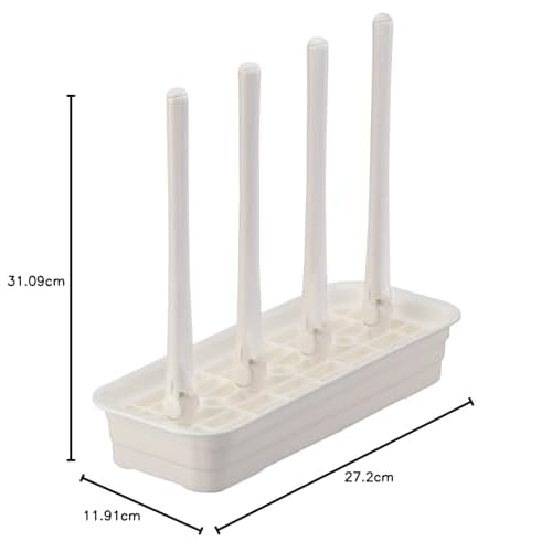 Inomata Chemical (Inomata-K) Dish Drainer, White, Pota-Pet, Made In Japan, 0053