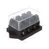 Universal Car Truck Vehicle 4 Way Circuit Automotive Middle Sized Blade  Box Block Holder
