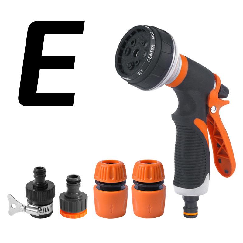 Watering Gun High Pressure 8 Modes Garden Spray Irrigation Watering Nozzle Plant Lawn Yard Watering Sprinkler Cleaning Sprayer