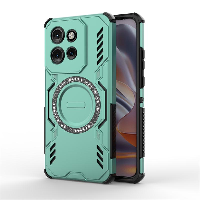 For Motorola Edge 50 Neo Case Moto Edge 50 Neo Anti-knock Magnetic Adsorption Wireless Charge Cover For Moto Edge 50 Neo Case