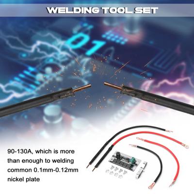 Svářečka Pero DIY Přenosná 12V Úložiště Baterie Bodová Svářečka Pero PCB Obvodová Deska Svařovací Proud pro 18650/26650