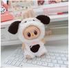 First, Second, and Third Generation Labubu Doll Clothes: 17cm Plush Onesie for 10cm Labubu Dolls, Cute Cartoon Design