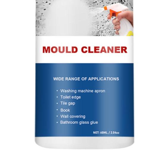 60 ml Schimmelentferner, Mehrzweck-Schimmelentfernung, gute Dekontaminationswirkung, reduziert schlechten Geruch, Schaumspray, entfernt Flecken, schützt Möbel, Schimmelspray