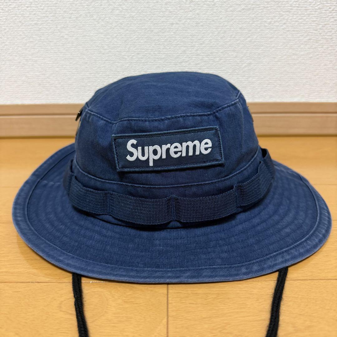 

[Б/У] Панама Supreme Military Navy Коллекция Осень/Зима 2024