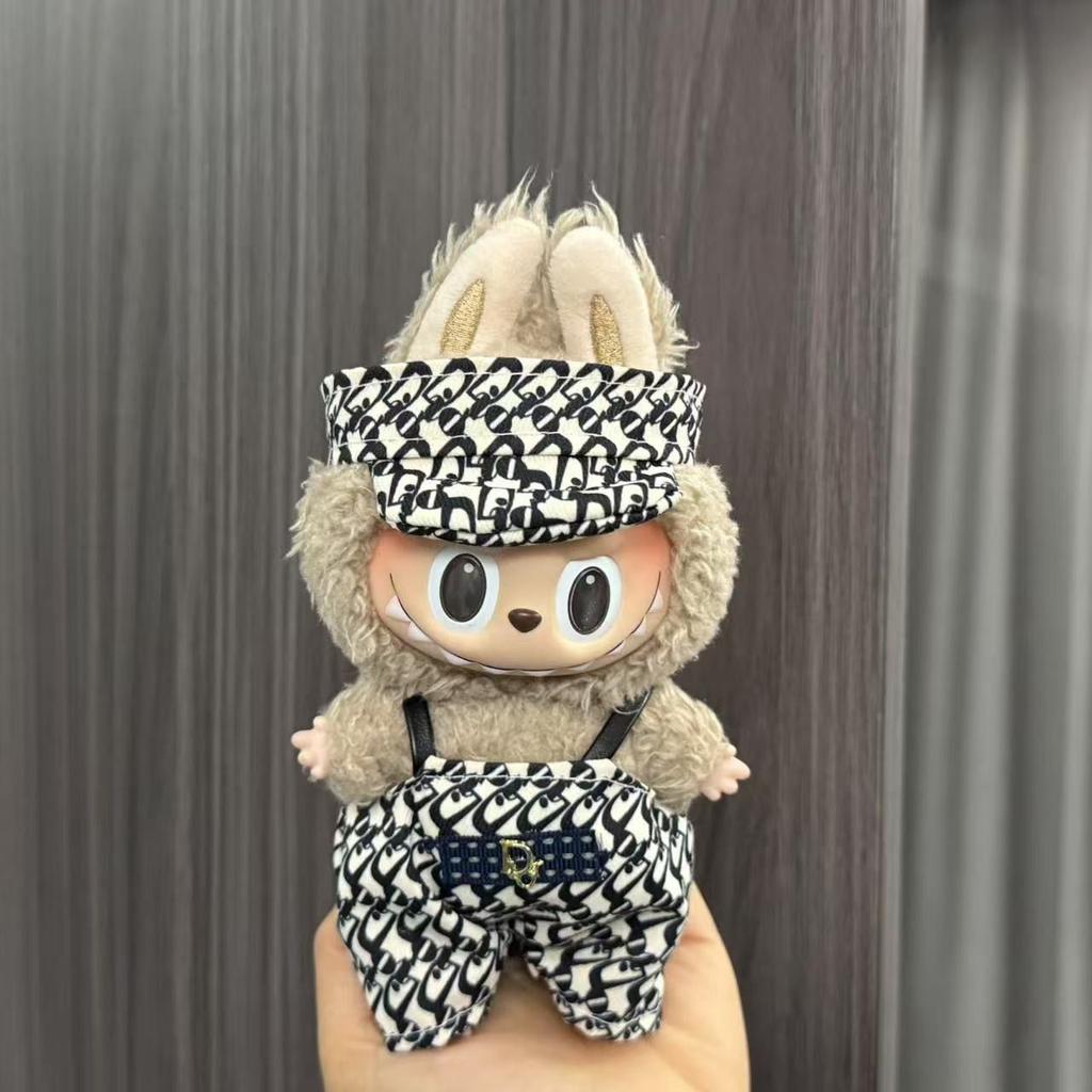 Baby Clothes 17cm Pendant First and Second Generation Vinyl Plush Doll Replacement Clothes Set