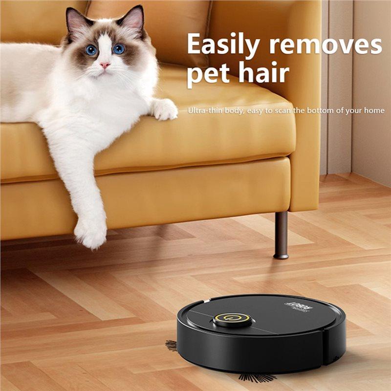 A78E-Smart Robot Vacuum Cleaner Mopping System 6000Pa Powerful Suction Washable Mop For Pet Hair Hard Floors Kitchens Rooms A