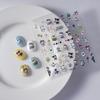 5D Waterproof Cartoon Nail Art and Journal Stickers - Cute and Creative Decor.