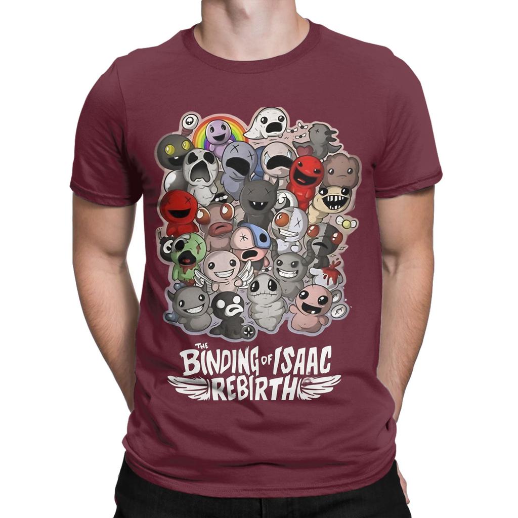 The Binding Of Isaac White Novelty 100 Cotton Tshirt The Binding Of Isaac Rebirth Tees Tops For Unisex