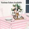 1Pcs Pp Rectangular waterproof Dining Decoration Table Cover Restaurant Cloth Covers Party Wedding Disposable Plastic Tablecloth