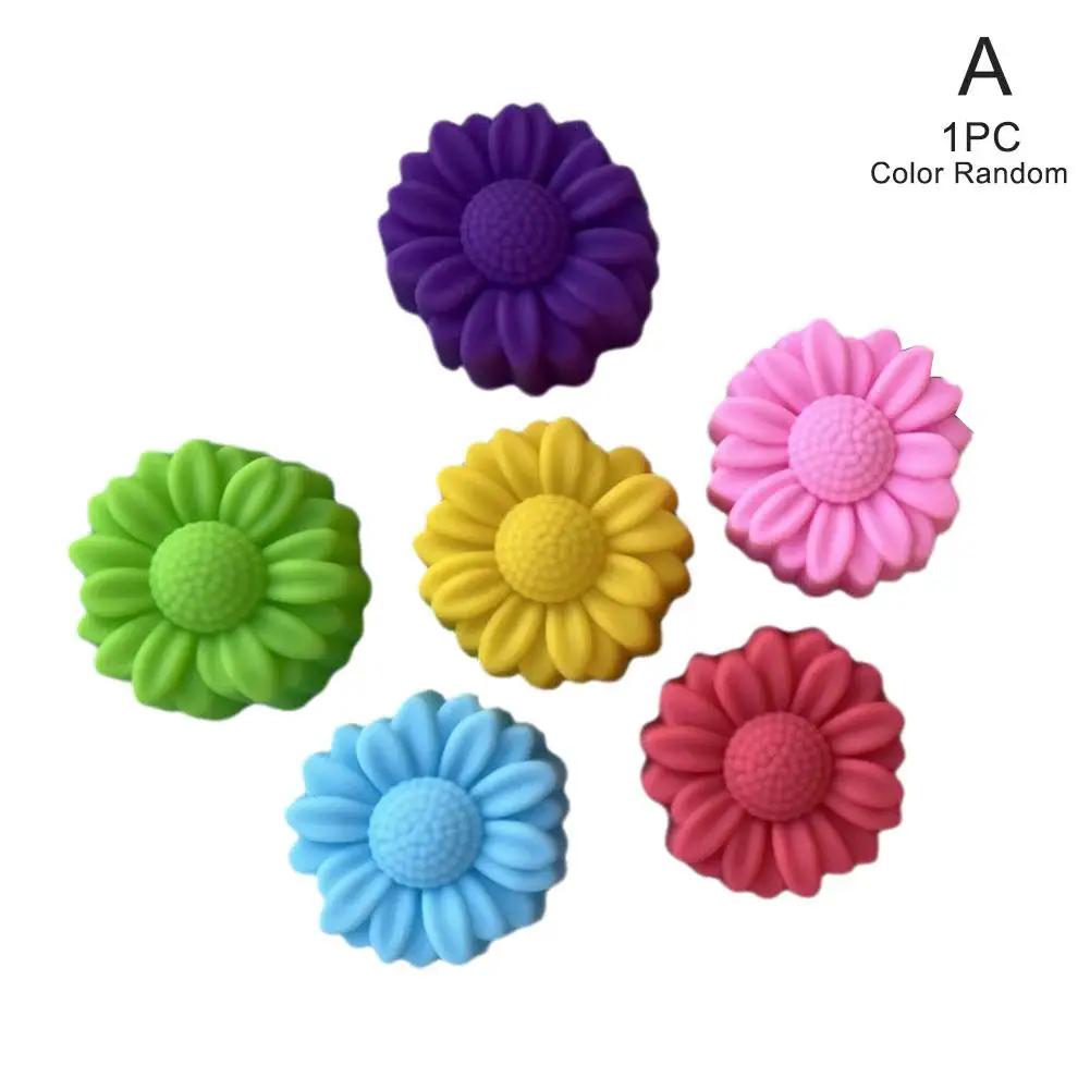 DIY Candle Silicone Mold Daisy Chamomile Flower Candle Making Mould Aromatherapy Wax Car Molds Handmade Candle Home Decor S X2Z2