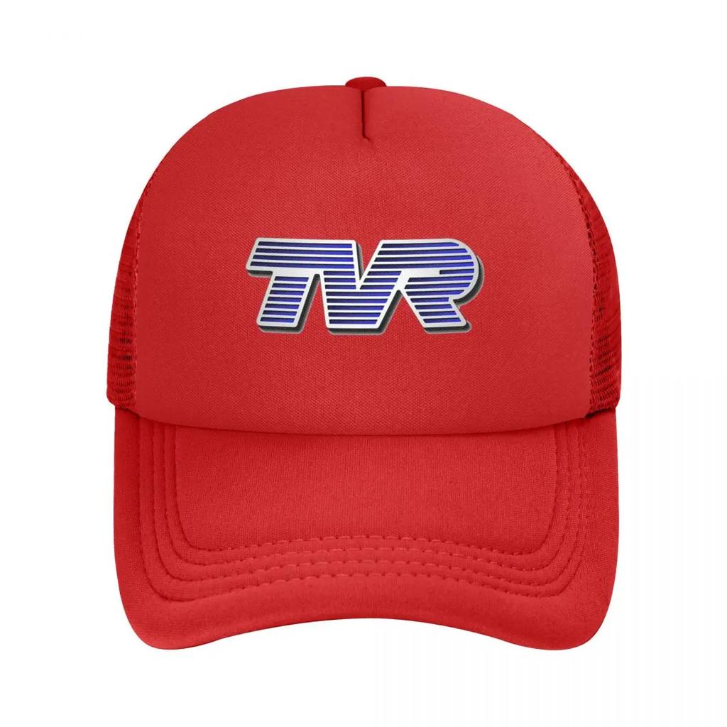 TVR Logo Colorful Mesh Baseball Caps Snapback Fashion Baseball Hats Breathable Casual Casquette Outdoor Unisex