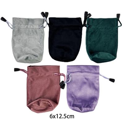 Premium Quality Dice Storage Bag - Durable and Stylish Drawstring Srorage Bag for Board Games, RPG Games, DND, Magic Gathering - 6*12.5cm