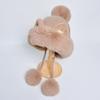 Women Winter Cute Knitted Cartoon Hair Ball Ear Protector Cap Plush Thickened Warm Hat EMA