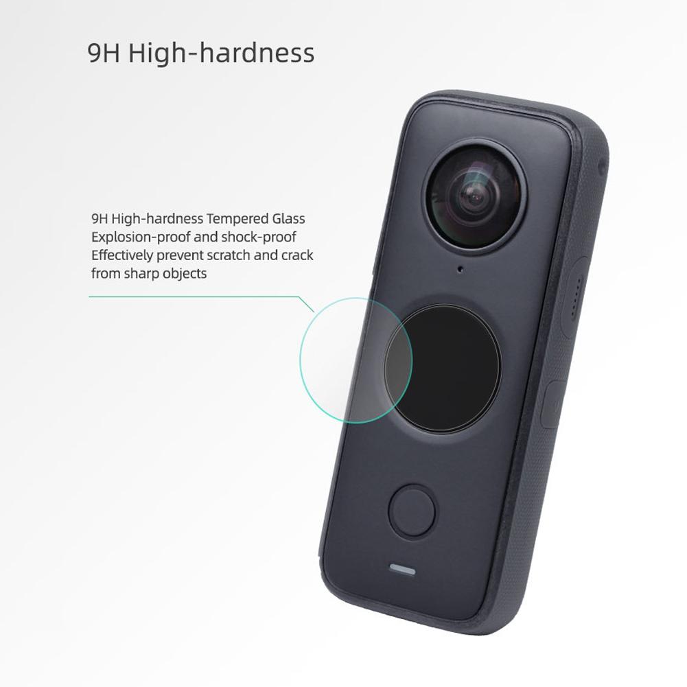 2pcs High Hardness Tempered Glass Screen Protector for Insta360 ONE X2 2pcs High Hardness Tempered Glass Screen Protector for Insta360 ONE X2