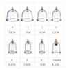 Thick Jars cupping therapy set Chinese Medicine Vacuum Cupping Massage Suction Cups Anti Cellulite Acupuncture Massager care
