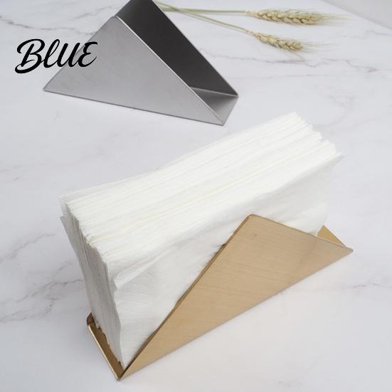 Tissue Holder Large Capacity Space Saving Stainless Steel Dispenser Dining Table Paper Napkin