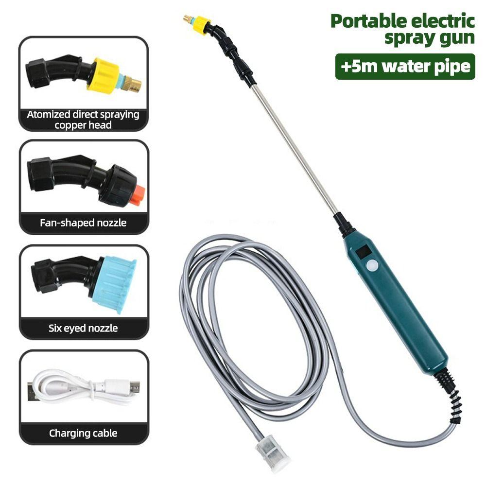 USB Garden Sprinkler Irrigation Tool High-Pressure Sprinkler Portable Garden Irrigator
