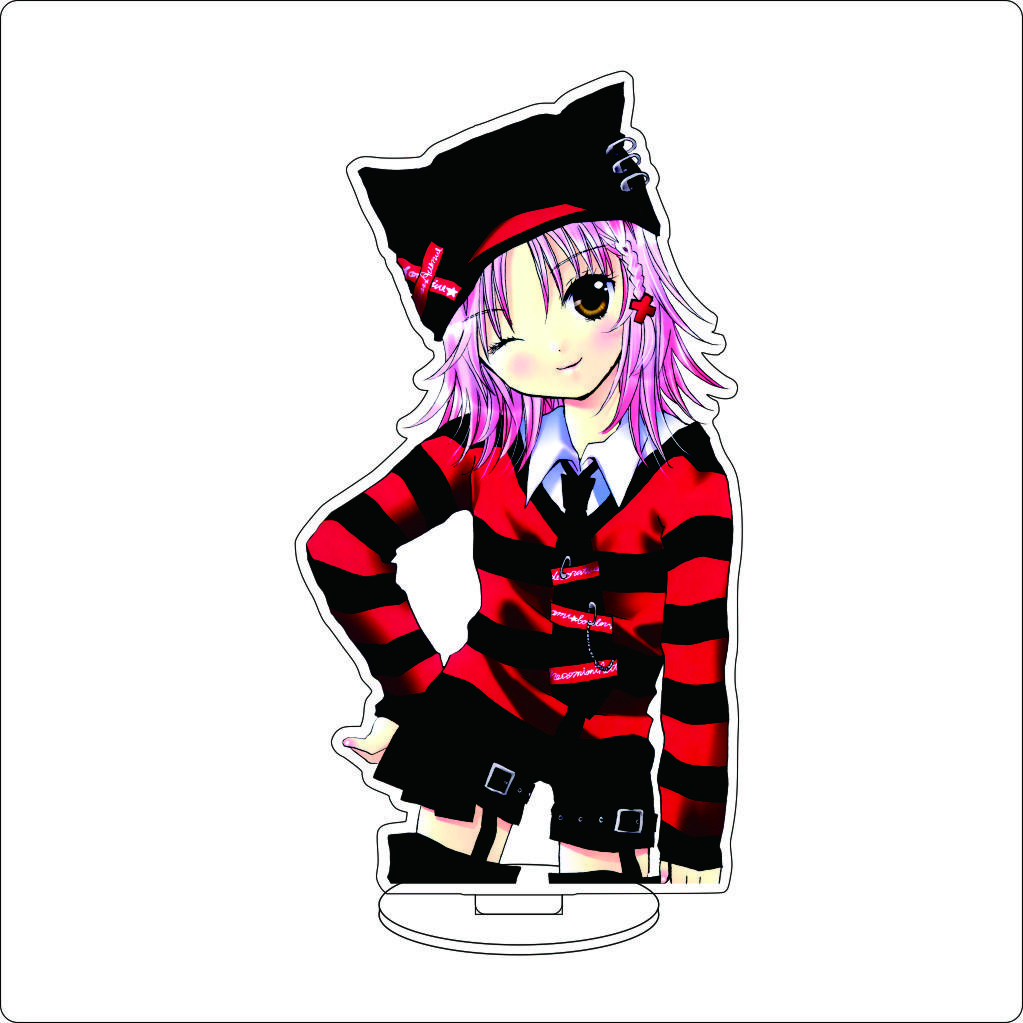 16CM Anime Shugo Chara Cosplay Acrylic Stand Ornaments Hinamori Amu Tsukiyomi Ikuto Hotori Tadase Figure Stand Halloween Gifts