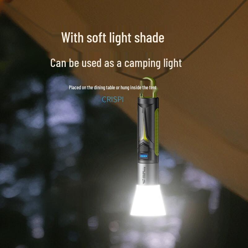 Smiling Shark SD-5257 Zoom Flashlight with Side Light