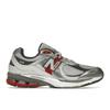 2002R Silver Metallic Team Red Men Sneakers M2002RLB