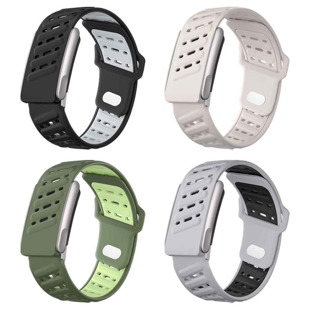 For WHOOP MG / WHOOP 5.0 Breathable Wrist Band Soft Slicone Sweatproof Adjustablle Rubber Band for Whoop 5.0 MG Wristband