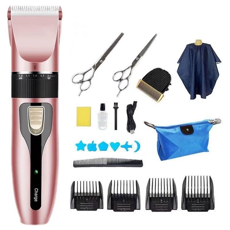 Removable Electric Push Shear Portable Household Hair Clipper Hair Salon Specific Hairdressing Tool Kit