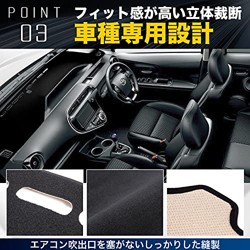 Fujidrive Dashboard Mat for Suzuki Jimny JB23, JB33, and JB43, Sun Protection, Anti-Glare Dashboard Cover