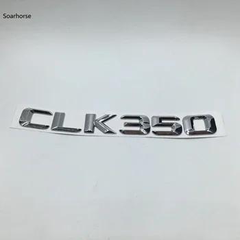 3D ABS For Mercedes-Benz W209 CLK Class CLK55 CLK63 CLK200 CLK220 CLK230 CLK550 Emblems Tail Logo Chrome Stickers Accessories