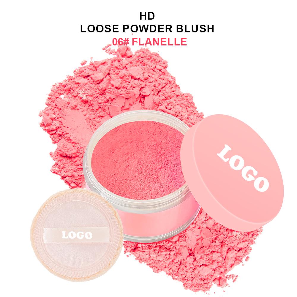 

Long-Lasting Waterproof Blush - Non-Cakey, Oil-Control, Brightening Powder