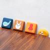 Cartoon Animal Door Stopper for Wall Self Adhesive Door Knob Stopper Wall Protector Quiet Shock Absorbent Round Square Door Handle Bumper Guard