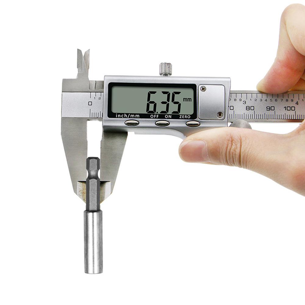 60/100/150mm Hexagonal Shank Extension Connecting Rod 1/4 Quick Change Hexagonal Shank Extension Rod Screwdriver Joint Tool Set