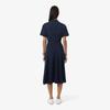 [lacoste] Women's Fit & Flare Belted Polo Dress EF9621-56G166