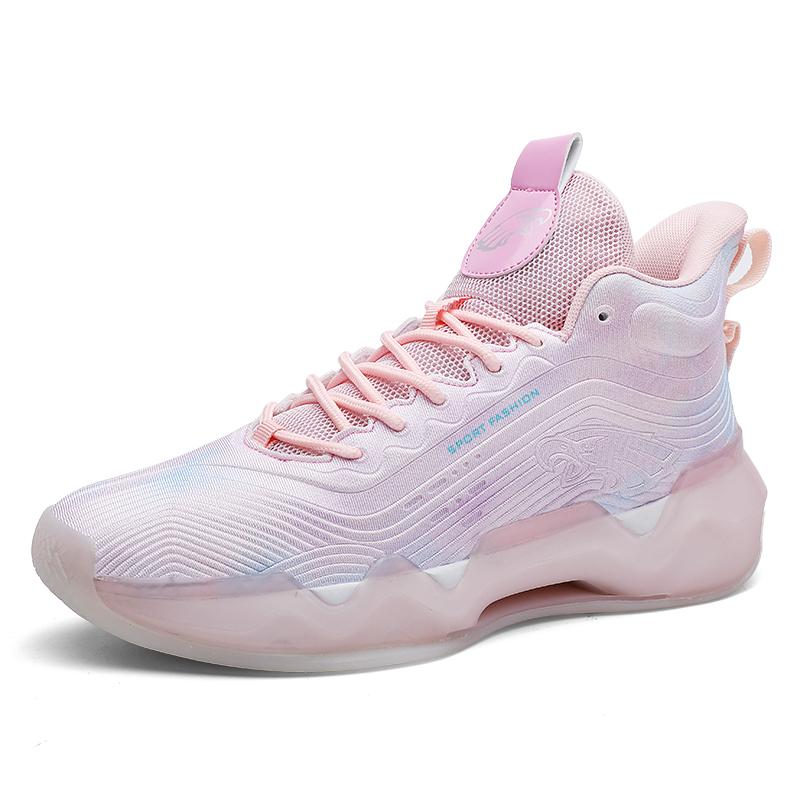 

Мужские Женские Баскетбольные Кроссовки Дышащие Нескользящие Кроссовки для Бега и Легкой Атлетики Баскетбольные Тренировочные Кроссовки На шнуровке Амортизирующая Спортивная Обувь 45